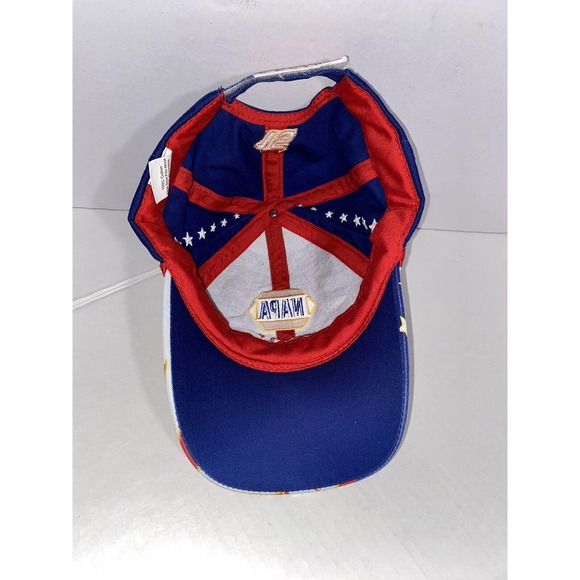Napa Racing #15 Michael Waltrip Nascar Hat Cap Red White Blue Flag Strapback. - Picture 7 of 8